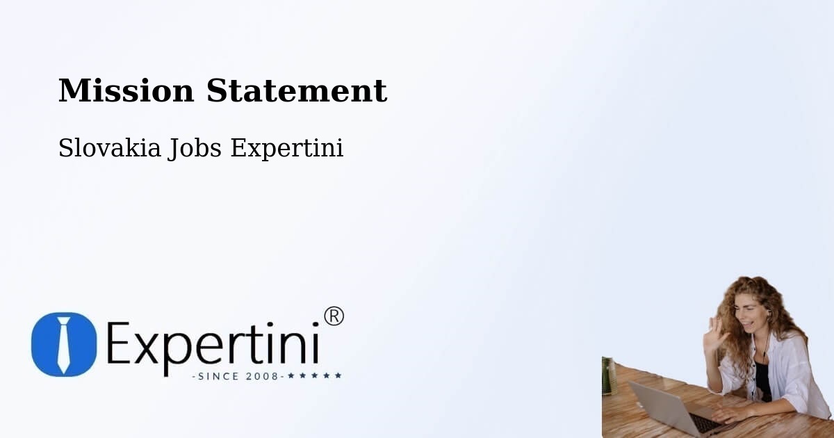 Corporate Mission – Vrútky - Slovakia Jobs Expertini